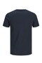 Men's Navy Blue Jjecorp Logo Tee Ss O-Neck Noos Pls Large Size T-Shirt - 5