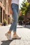 Beige Women's Sneakers - 4