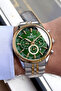 Exclusive Men's Wristwatch 3 Atm Water Resistant Silver Color Steel Band Dke2116C3 - 2
