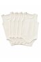 Unisex Underwear Set Four Seasons Soft Textured Large Size Snap-On Body 5-Piece Pack