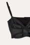 Leather bustier with bow - Limited edition - 5