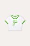 Patterned Crop T-shirt