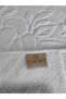 50x90cm SARRA ETAMIN FRINGED TOWEL - WHITE - 3
