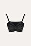 Leather bustier with bow - Limited edition - 4