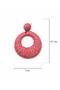Colorful Large Hoop Earrings – Bohemian Style Fashion Jewelry - 2