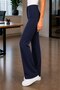 Women's Lycra Striped Palazzo Trousers - 4
