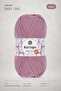Baby One Anti-Pilling Baby Wool Dried Rose K1763