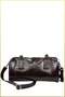 Women's Cylinder Baguette Hand and Shoulder Bag – Bitter Brown - 3