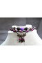 Purple Lava Stone Multi-Layered Bohemian Bracelet |   Crystal Beaded Adjustable Women's Bracelet - 6