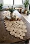 Navette 140x65cm Wicker Jute Living Room Kitchen Table Cloth / Runner / Ranir