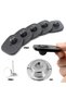 100pcs Anti-Theft Retail EAS 8.2MHz Security Hard Tag RF Square Retail Security Tags for Garment Sup