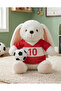Toy Plush Red White Jersey Football Player Rabbit 45 cm