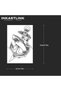 648-0812M INKARTLINK Retro Ship Anchor Tattoo Stickers | Waterproof Navigation Totem 15 Days | Sailo - 4