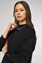 Half Turtleneck Knitwear Dress Black - 7