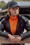 Removable Hooded Goose Down Coat Black