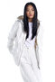 Monogram Goose Feather Filled Coat Optic White - 3