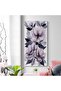 Soft Lavender Flowers & Leaves Wall Art – Botanical Poster Prints (60x120 cm Wrap Framed ) - 3