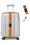 Orange Luggage Belt, Adjustable Suitcase Security Strap with 3-Digit Combination - 5