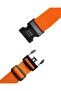 Orange Luggage Belt, Adjustable Suitcase Security Strap with 3-Digit Combination - 3