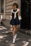 Short Denim Dress Lycra Denim Stretchy Dress