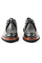 Eva Sole Black Genuine Leather Lace-Up Casual Men's Shoes - E4248 - 4