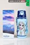 X Dekomus Licensed Elsa Frozenice Princess Collection 500 ml Steel Flask