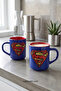 Superman 2-Piece Mug Set Blue 250 Cc