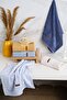 Linear 5-Piece Face Towel Set - 5