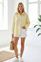 3900 Oversize Long Basic Shirt - Yellow - 2