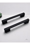 Nergis 160-192 mm Black Handle 1St Grade Metal Luxury Modern Kitchen Cabinet Drawer Handle Handle Four Hole - 5
