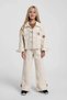 My Little One's Cicileri Premium Daisy Patterned Girl's 2-Piece Set - Beige - 4