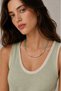 Aventurine And Varicite Natural Stone Women's Necklace