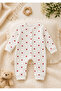 100% Cotton Daisy Patterned 3-Piece Jumpsuit - 3