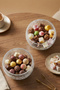 Selen Concept Cracked Model Handmade Glass Bowl Set of 2 - 4