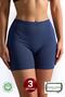3-Pack Women's Pink 100% Cotton High-Waist Shorts - 2