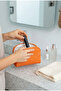 Plain Pattern Makeup Bag - 2