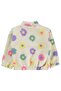 Daisy Patterned Cardigan for 6-9 Years - Ecru - 5