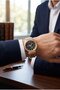 Premium Steel Case Men's Wristwatch Analog Digital Dual Display Sport Stylish Design - 2