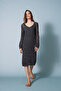 Openwork Long Knitwear Dress - 3