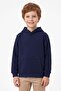 3 Thread Kangaroo Pocket Hooded Unisex Kids Sweatshirt - 5