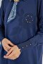 Fullamodest Scarf Jacquard Knitwear Tunic - 6