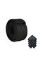 (2 Meters Multi-Purpose Edge Protector + 4 Corner Protectors) Black Multi-Purpose Rubber Edge Protector
