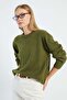 Basic Crew Neck Casual Knit Sweater - 3