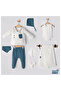 Muslin Set Fabric Men's 8-Piece Newborn Hospital Release - 2