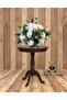 White Artificial Table Flower |   Natural Looking |   Diameter 35–40 cm Length: 25cm - 2