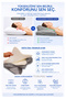 Orthopedic Neck Pillow — 80 Density Visko, Hypoallergenic - 3