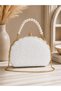 Pearl Stone Oyster Evening Dress Bag /Stone Evening Dress Bag /Wide Model Evening Dress Bag Stylish Hand Bag Wedding Engagement Evening Dress Bag - 4