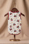 White Mickey Mouse Patterned Cotton Cat Dog T-Shirt - 2