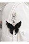 Black Angel Wing Bag Charm – Bag Charm, Bag Decoration, Keychain Accessory