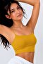 Women's Thin String Strap Double-Layered Crop Blouse, Basic Bustier - 6
